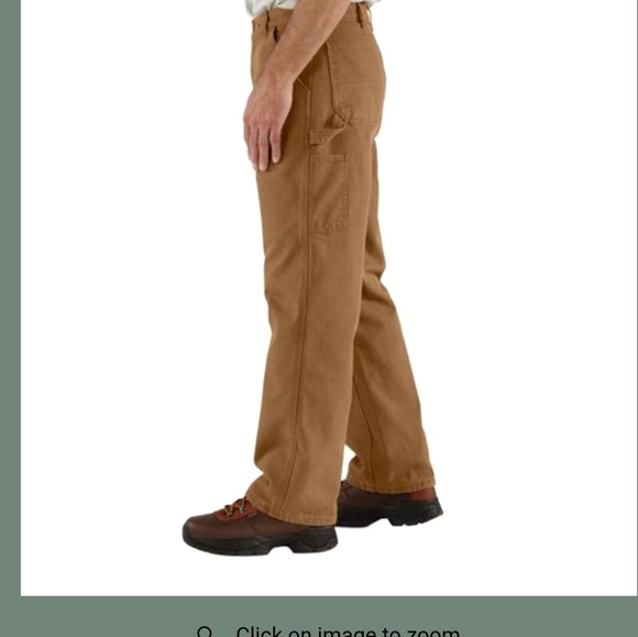 Washed Duck Work Pants by Carhartt B11 - Picture 13 of 16